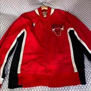 Chicago bulls warm up jacket
